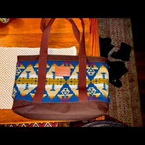 Past Season Gently Used Pendleton Tote